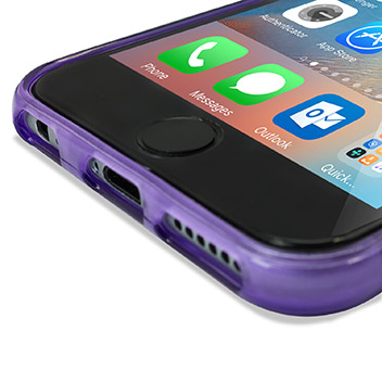 FlexiShield iPhone 6S Plus Gel Case - Purple