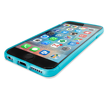 FlexiShield iPhone 6S Plus Gel Case - Light Blue