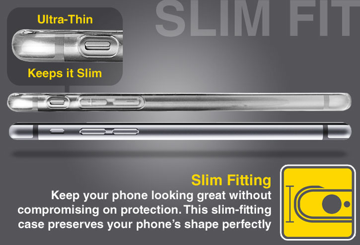 Ultra-Thin iPhone 6S Gel Case - 100% Clear