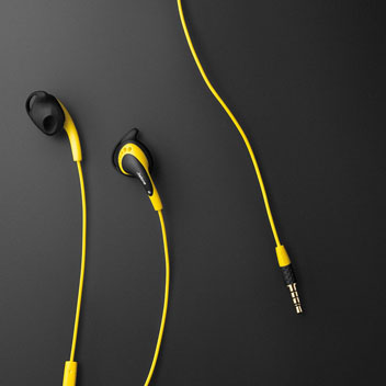 Jabra Active Sport In-Ear Headphones with Mic & Remote - Yellow