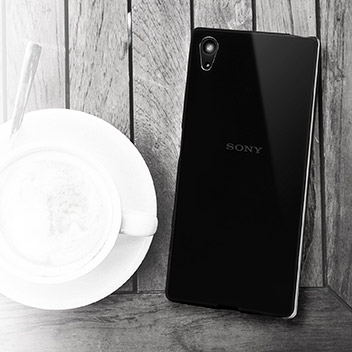 FlexiShield Sony Xperia Z5 Premium Case - Solid Black