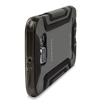FlexiGrip Samsung Galaxy S6 Gel Case - Smoke Black
