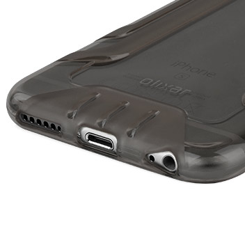 FlexiGrip iPhone 6S / 6 Gel Case  - Smoke Black