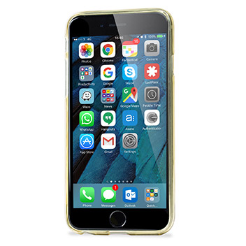 FlexiGrip iPhone 6S Plus / 6 Plus Gel Case - Gold