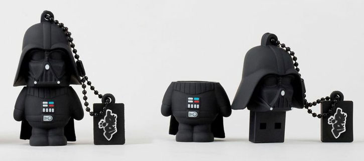Star Wars Darth Vader 8GB USB Flash Drive Keyring