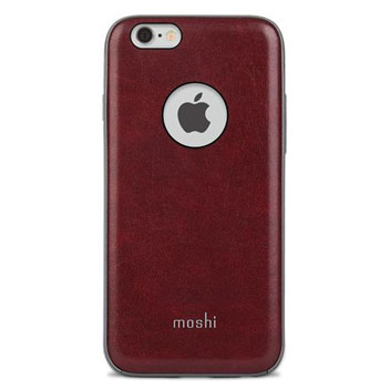 Moshi iGlaze Napa iPhone 6s Vegan Leather Case - Red