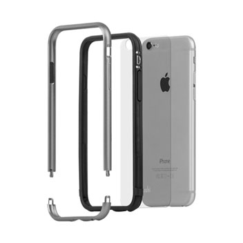 Moshi iGlaze Luxe iPhone 6S Bumper Case - Space Grey