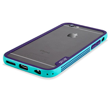 Olixar FlexiFrame iPhone 6S Bumper Case - Blue