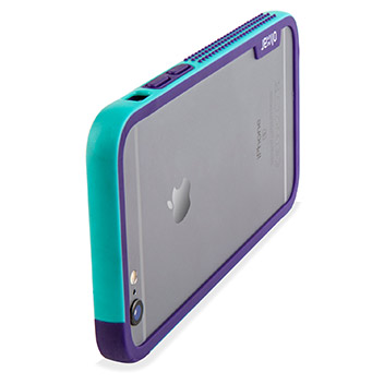 Olixar FlexiFrame iPhone 6S Bumper Case - Blue