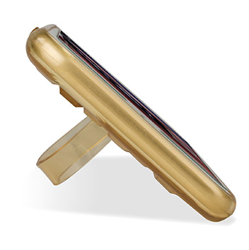 FlexiLoop iPhone 6S Gel Case with Finger Holder - Gold