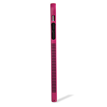 Olixar FlexiFrame iPhone 6S Plus Bumper Case - Hot Pink