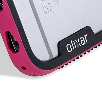 Olixar FlexiFrame iPhone 6S Plus Bumper Case - Hot Pink