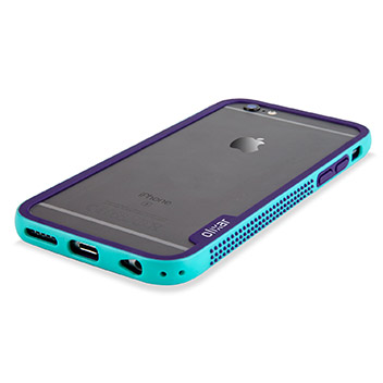 Coque Bumper Olixar FlexiFrame iPhone 6S Plus - Bleue
