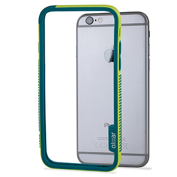 Olixar FlexiFrame iPhone 6S Plus Bumper Case - Green