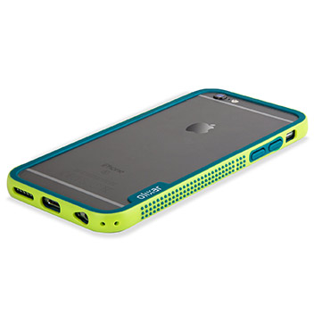 Olixar FlexiFrame iPhone 6S Plus Bumper Case - Green