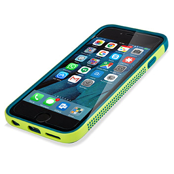 Olixar FlexiFrame iPhone 6S Plus Bumper Case - Green