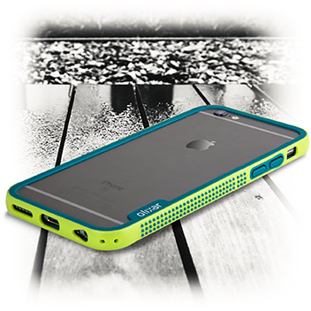 Bumper iPhone 6s Plus Olixar FlexiFrame - Verde