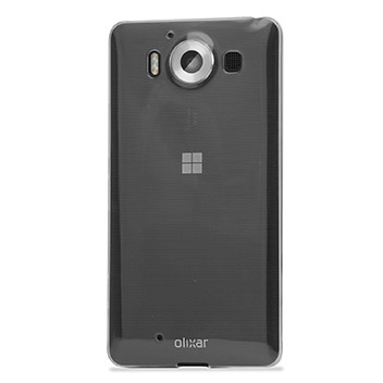 FlexiShield Ultra-Thin Microsoft Lumia 950 Gel Case - 100% Clear