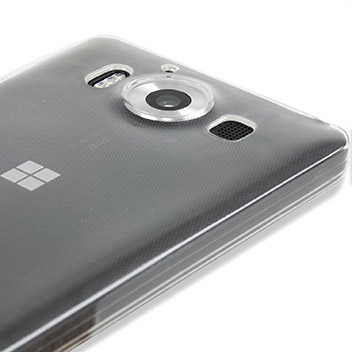 FlexiShield Ultra-Thin Microsoft Lumia 950 Gel Case - 100% Clear