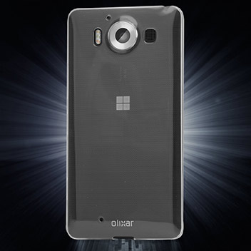 Coque Microsoft Lumia 950 Olixar FlexiShield - Transparent