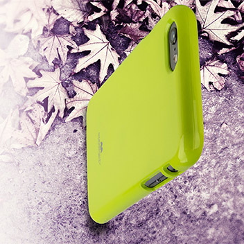 Mercury Goospery Jelly iPhone 6S / 6 Gel Case - Lime