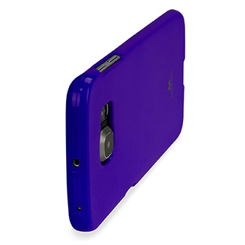 Mercury Goospery Jelly Samsung Galaxy S6 Edge Plus Gel Case - Purple