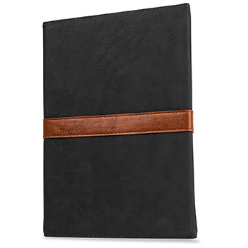 Housse imitation cuir iPad Mini 4 Olixar Vintage – Noire