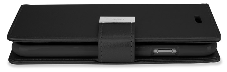 Mercury Rich Diary iPhone 6S / 6 Premium Wallet Case - Black