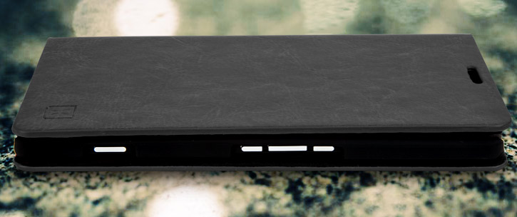 Olixar Leather-Style Microsoft Lumia 950 XL Wallet Case - Black