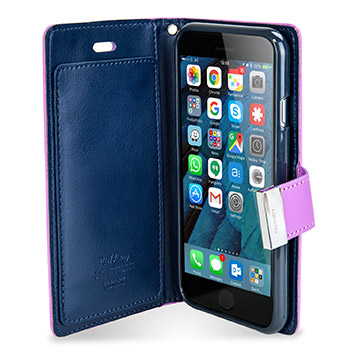 Mercury Rich Diary iPhone 6S Plus / 6 Plus Wallet Case - Purple