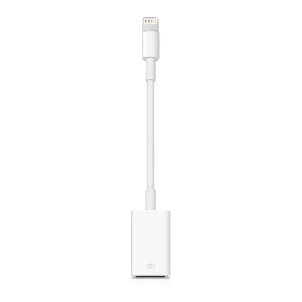 Adaptador de cámara oficial de Apple lightning a USB