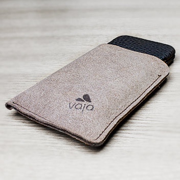 Vaja Ivo Top iPhone 6S / 6 Premium Leather Flip Case - Dark Brown