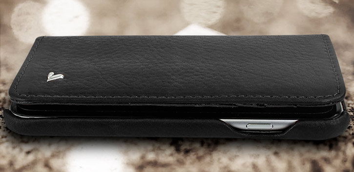 Vaja Wallet Agenda iPhone 6S / 6 Premium Läderfodral - Svart