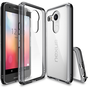 Rearth Ringke Fusion Google Nexus 5X Case - Smoke Black