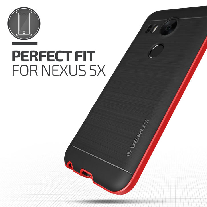 Coque Nexus 5X Verus High Pro – Rouge Crimson
