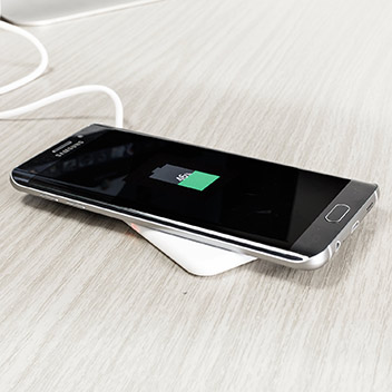 aircharge Slimline Qi Wireless Charging Pad - White