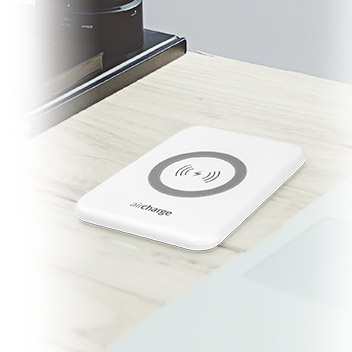 aircharge Slimline Qi Wireless Charging Pad - White