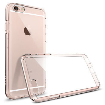 Funda iPhone 6S Plus / 6 Plus Spigen Ultra Hybrid - Rose Crystal