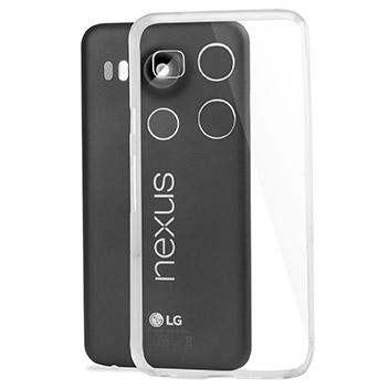 Funda Nexus 5X FlexiShield Ultra-Delgada Gel - Transparente