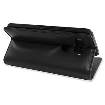 Olixar Premium Genuine Leather Nexus 5X Wallet Case - Black