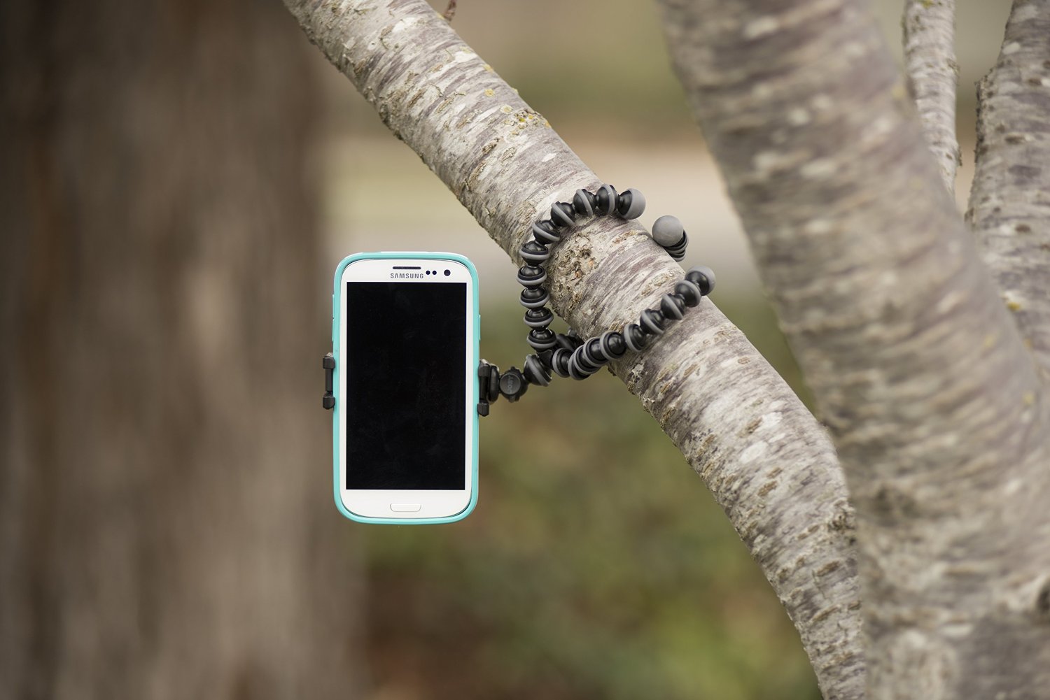 Trépied XL Joby pour Smartphones GripTight GorillaPod -Charbon de bois