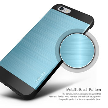 Obliq Slim Meta II Series iPhone 6S Plus / 6 Plus Case - Black / Blue