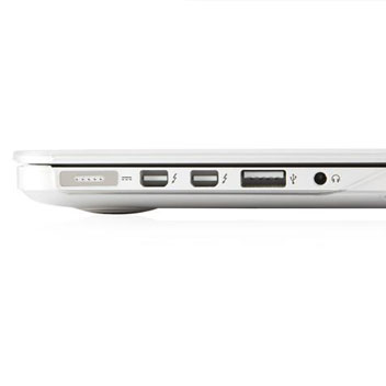 Coque MacBook Air 15 pouces Retina Moshi iGlaze rigide – Transparente