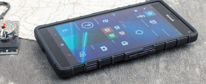 ArmourDillo Protective Microsoft Lumia 950 XL Case - Black