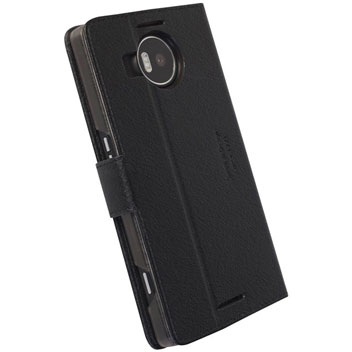 Krusell Boras Microsoft Lumia 950 XL Folio Wallet Case - Black