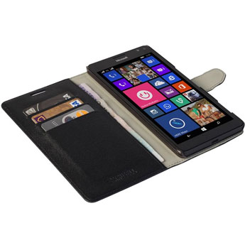 Krusell Boras Microsoft Lumia 950 XL Folio Wallet Case - Black