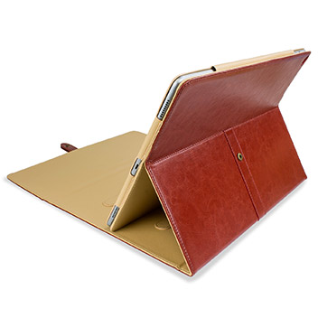 Olixar iPad Pro Vintage Stand Smart Case - Cognac