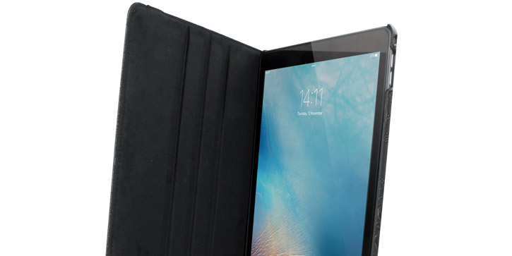 Olixar Floral Pattern Rotating iPad Pro 12.9 inch Smart Case - Black