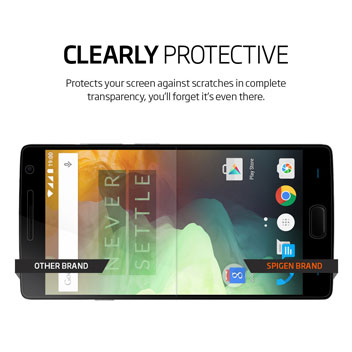 Pack de 3 Protections d'écran OnePlus 2 Spigen Cristal