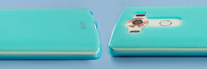 Coque Gel LG V10 FlexiShield - Bleue